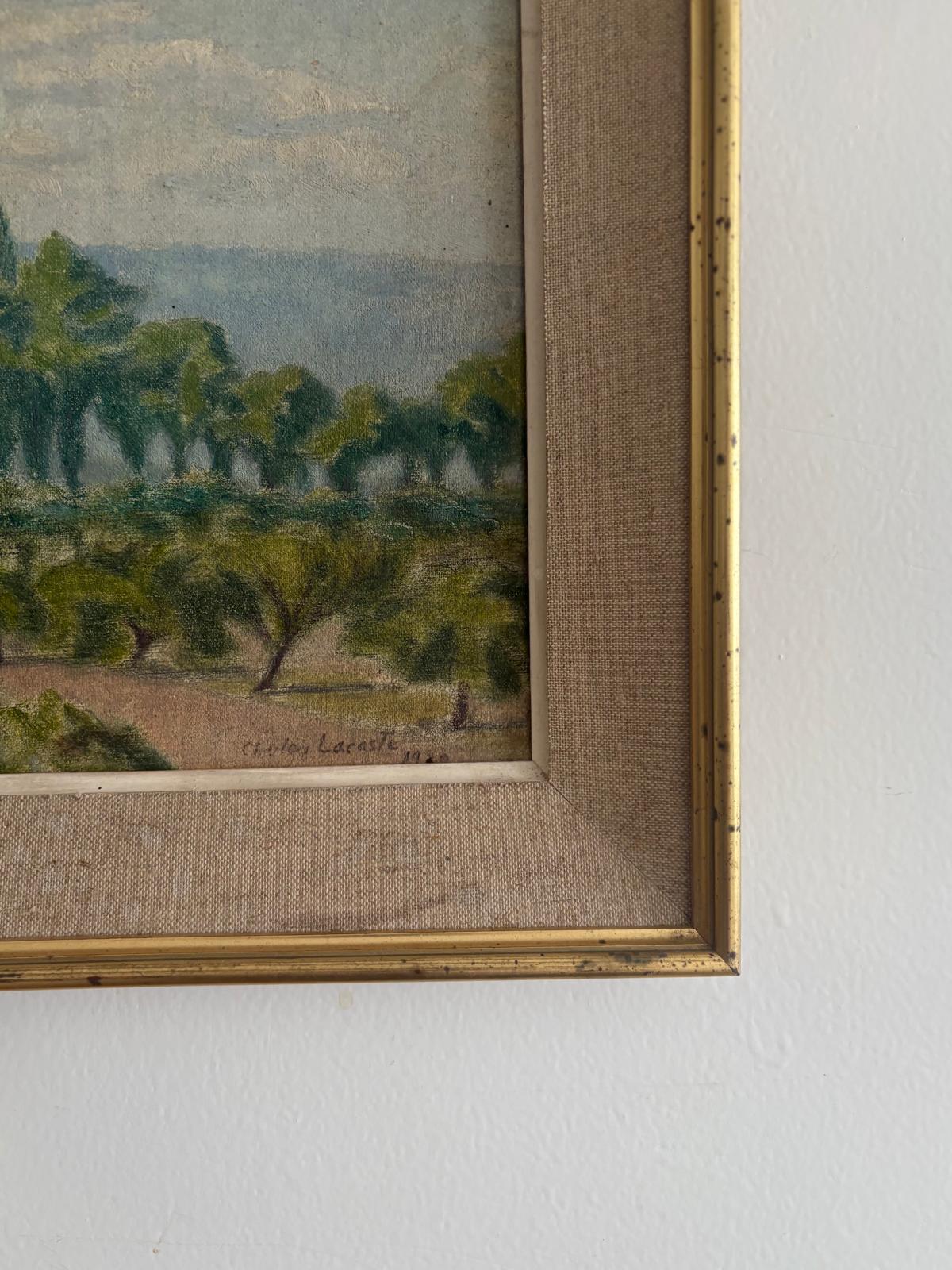 Vue de campagne, Charles Lacaste, 1930s - Collector & Curator