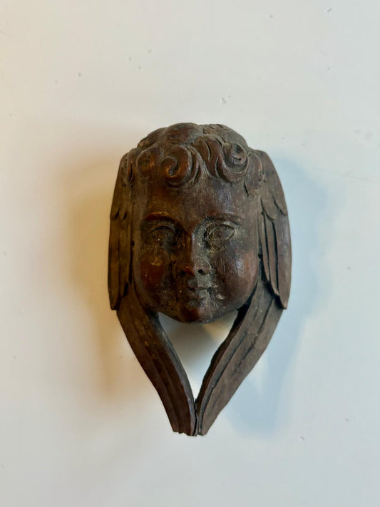 French Wood Cherub