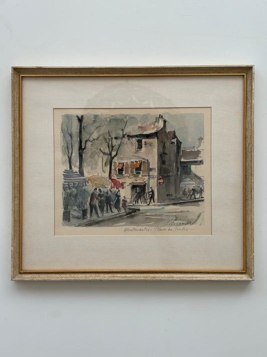 Montmarte Watercolor