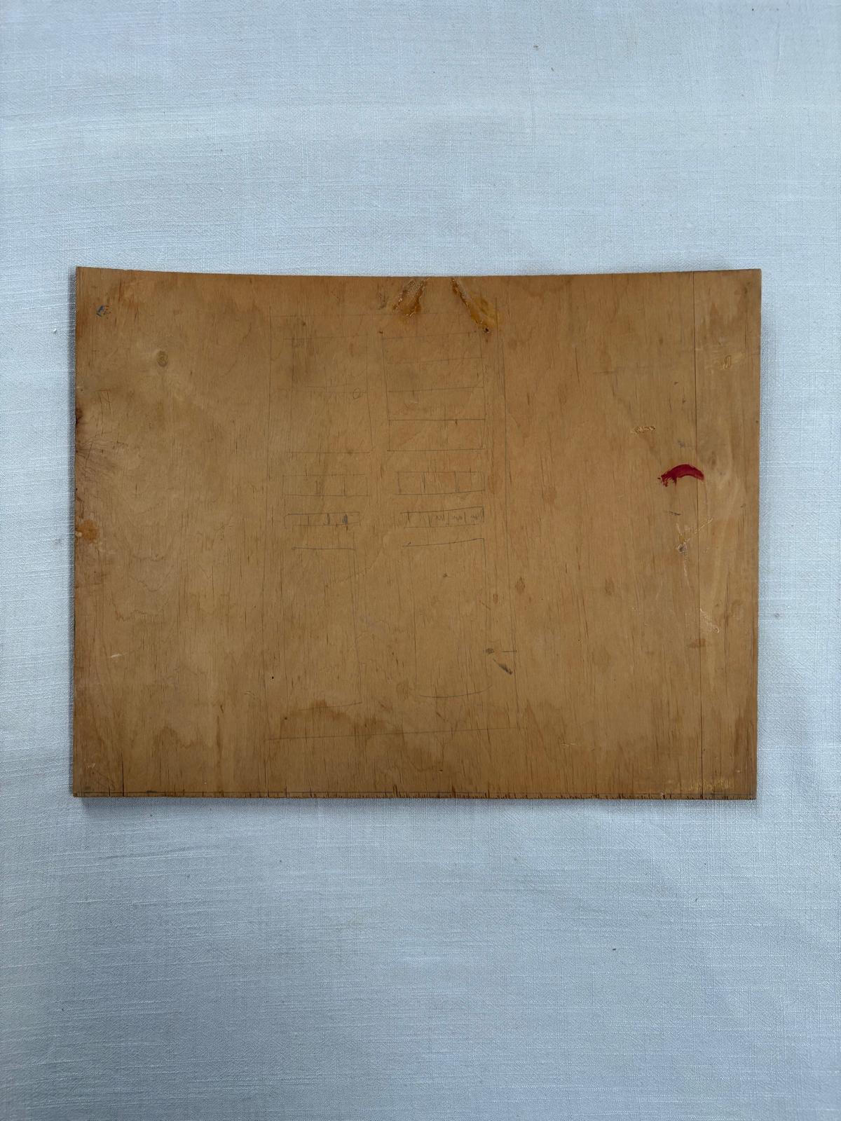 Fruit Still Life on Board signed J. Favet/ M. Gillis Roses & Panier (KK)