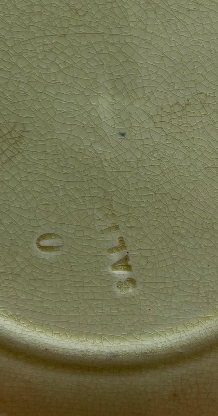 Antique French Majolica Raspberry Plate - Collector & Curator