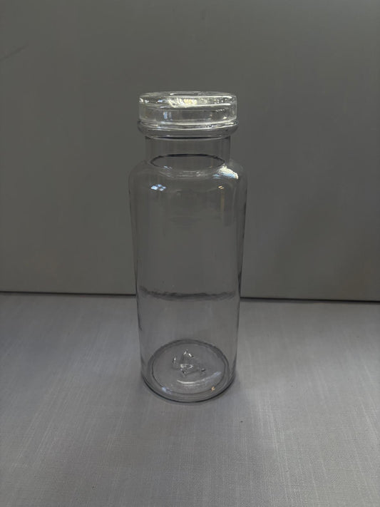 French L’Ideale 2L Clear Glass Storage Jar - Collector & Curator