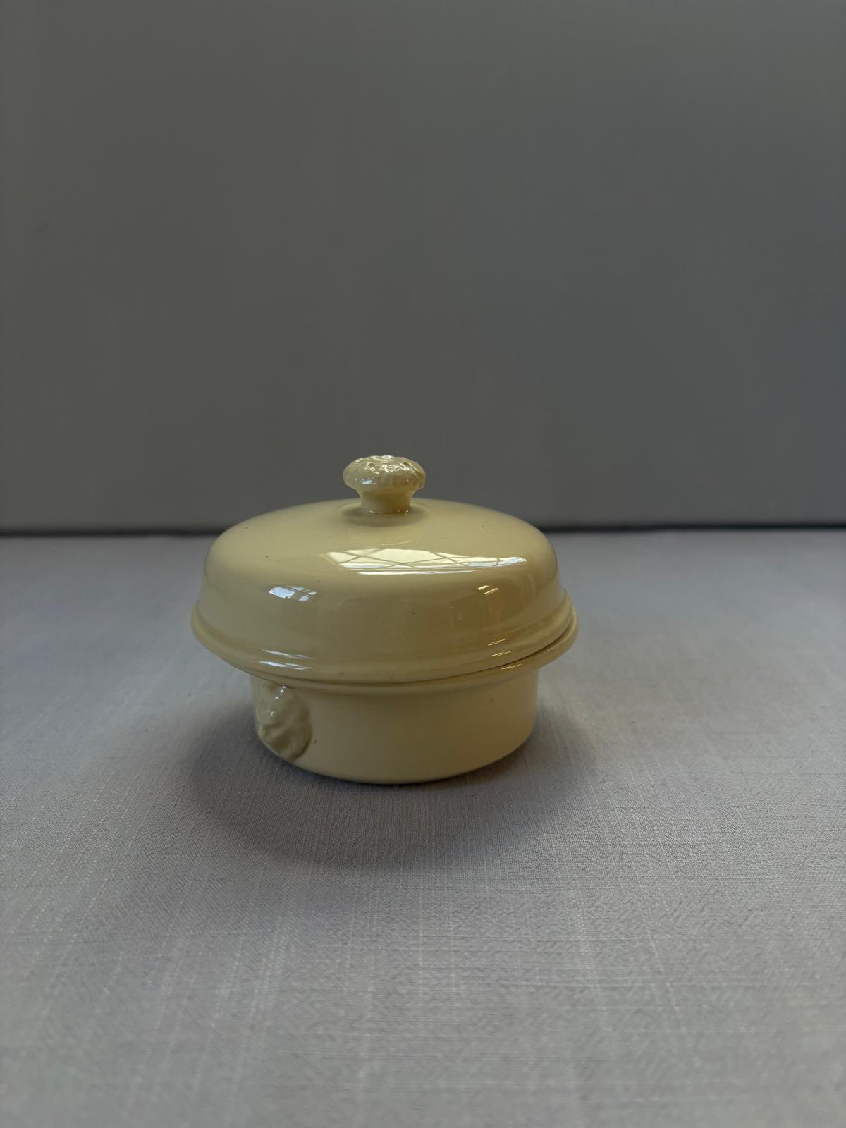 Simplex French Yellow Ceramic Covered Terrine - Collector & Curator