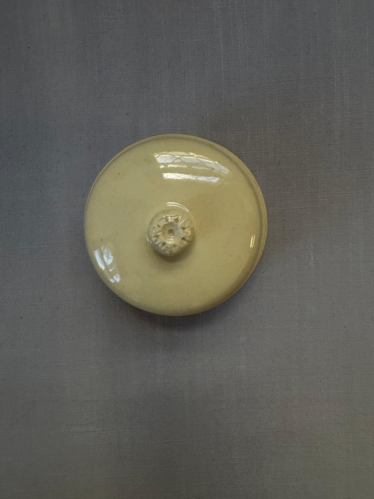 Simplex French Yellow Ceramic Covered Terrine - Collector & Curator