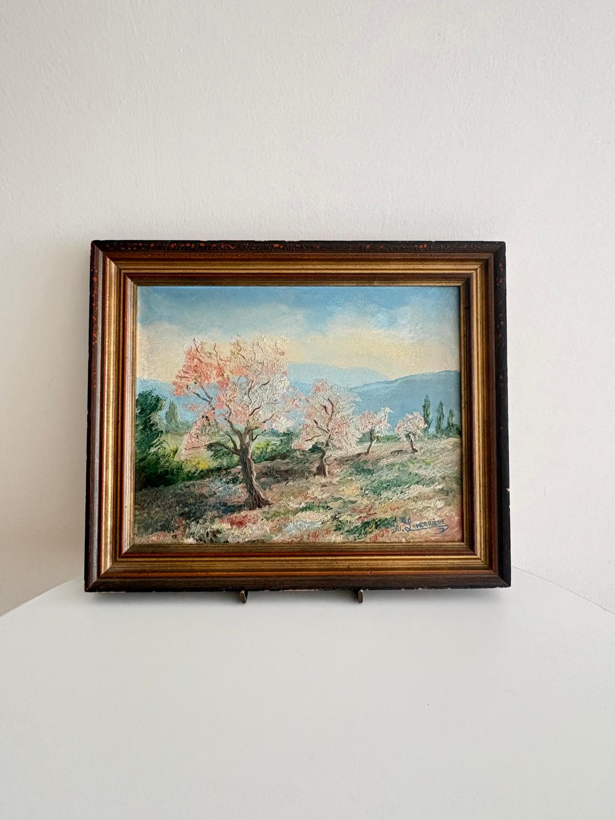 Vintage French Landscape Painting, - Collector & Curator
