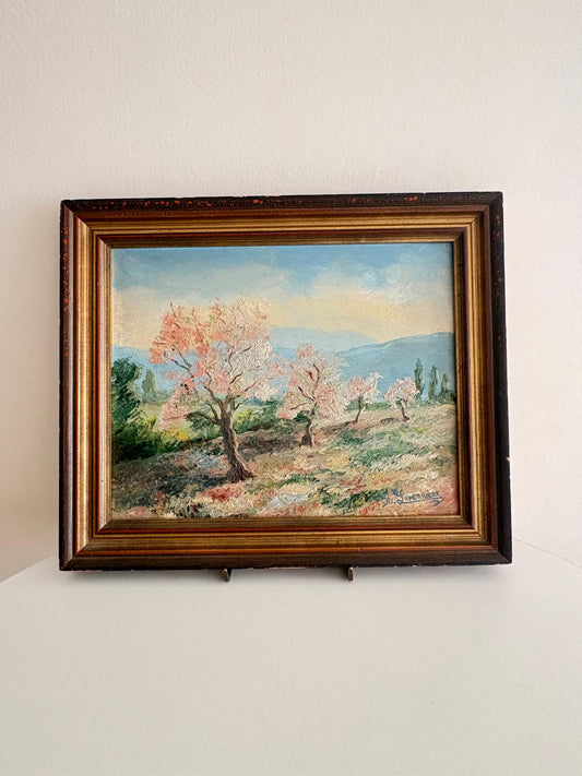 Vintage French Landscape Painting, - Collector & Curator