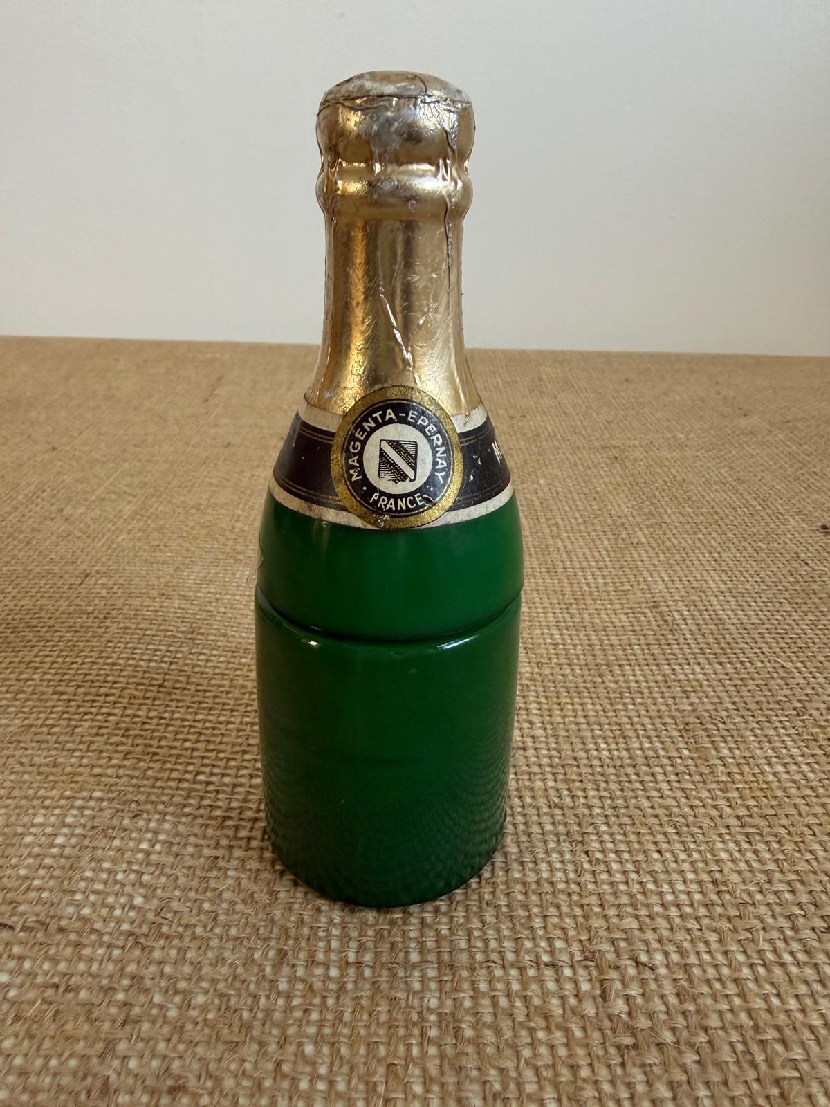 French Champagne Bottle Mustard Jar "C" - Collector & Curator