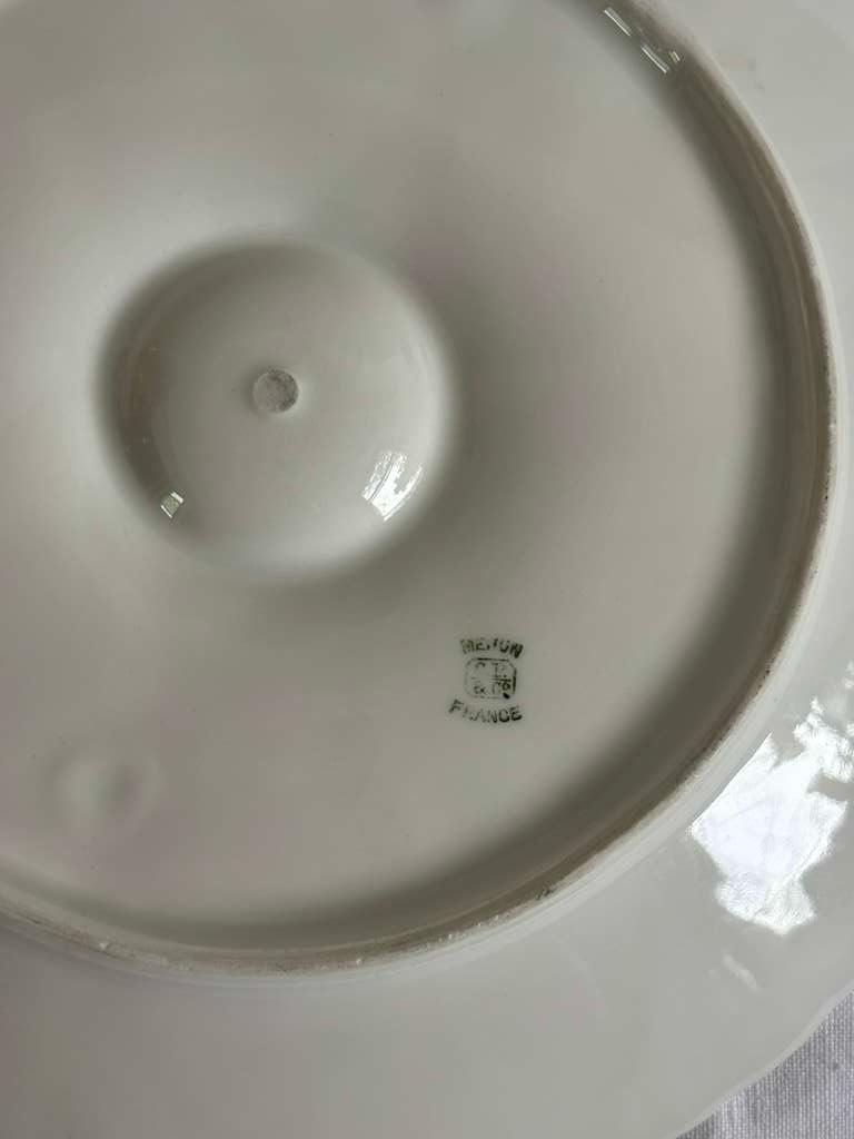 French Mehun Oyster Plate.