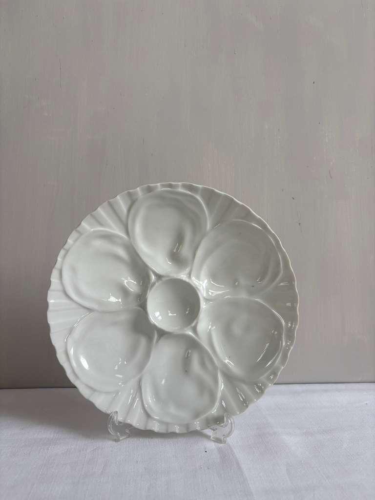 French Mehun Oyster Plate.