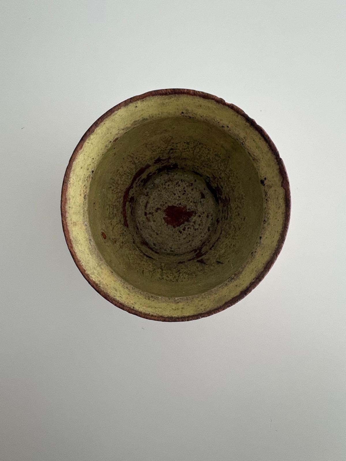 Antique French Glazed Terracotta Pot - Collector & Curator