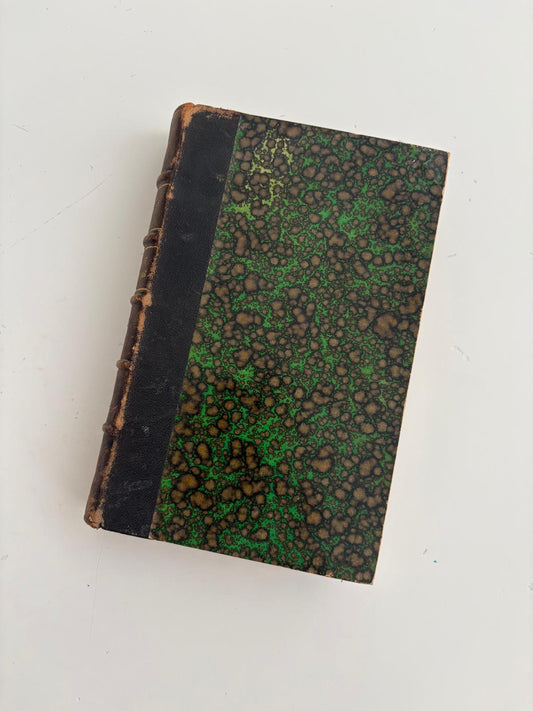 Antique French Book L'Automne d'une Femme, Marcel Prévost, Leather Spine - Collector & Curator