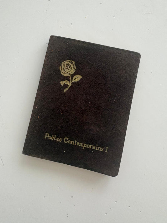 Vintage French Poetry Book, Les Roses de France, Les Poètes Contemporains Tome I - Collector & Curator