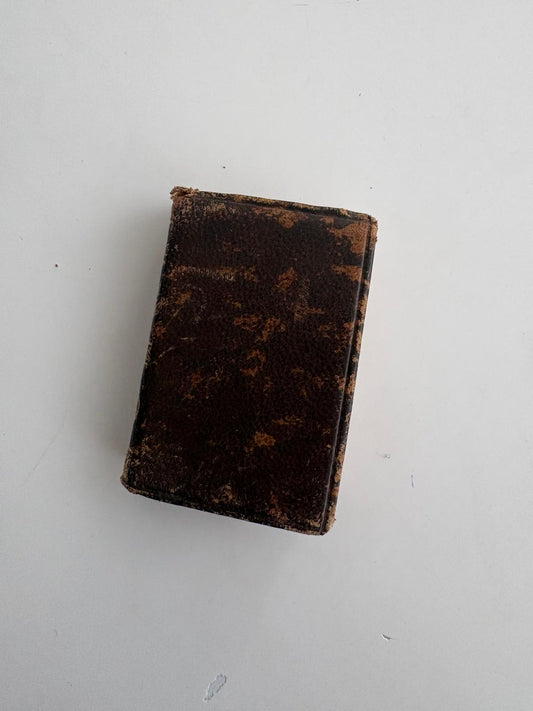 Antique Miniature Lilliput English-French Dictionary - Collector & Curator