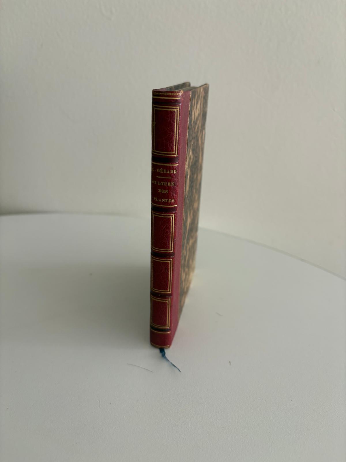 Antique 1849 French Gardening Book - Collector & Curator