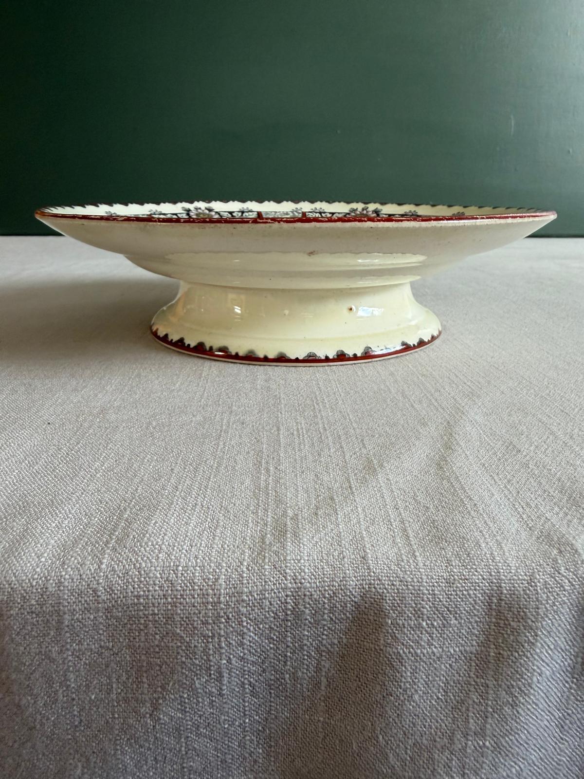 Antique Wedgwood A2031 Aesthetic Movement Pedestal Compote