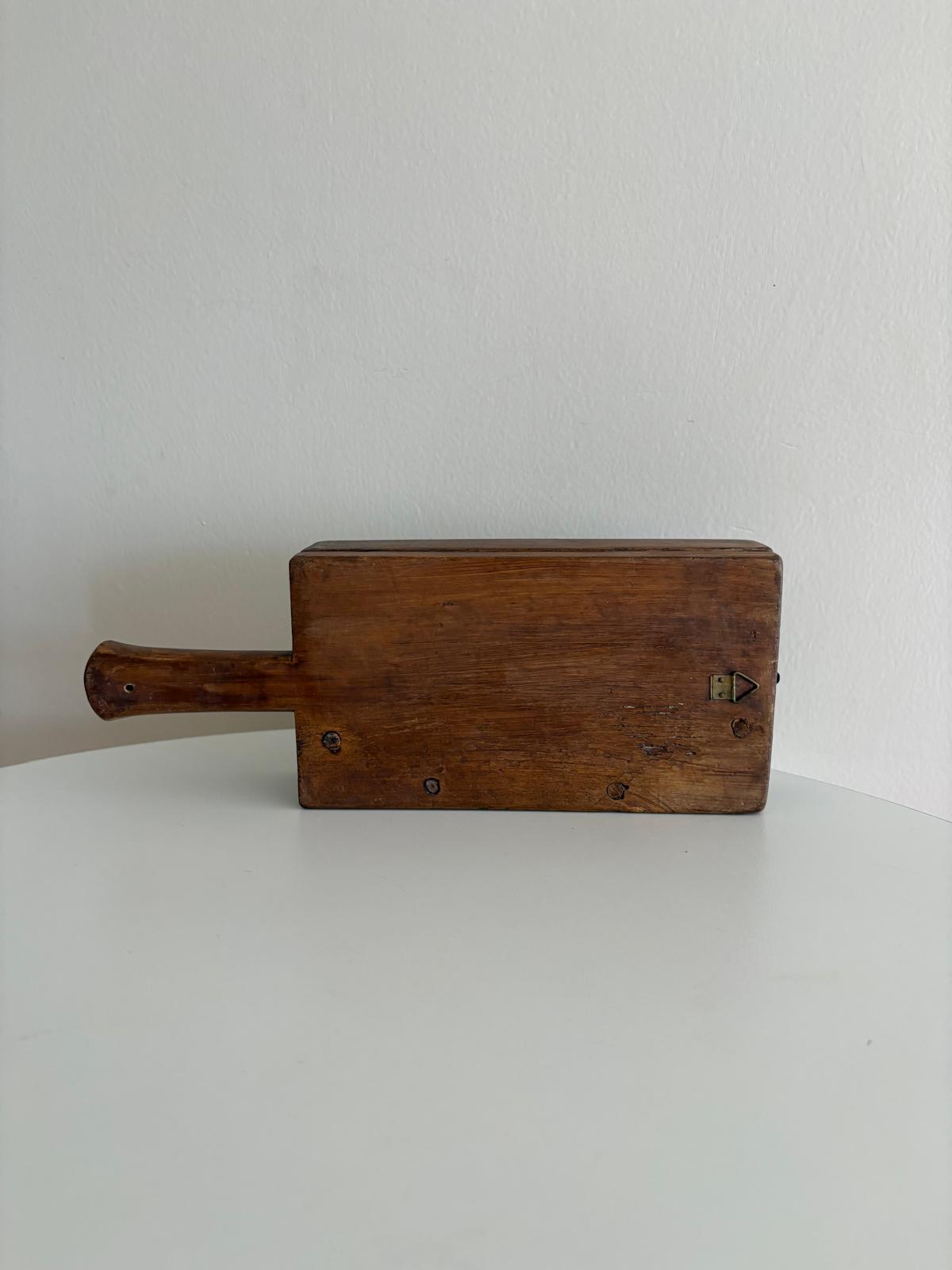 Antique French Butter Acorn & Oak Mold