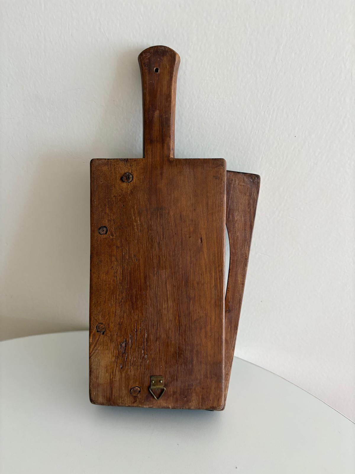 Antique French Butter Acorn & Oak Mold