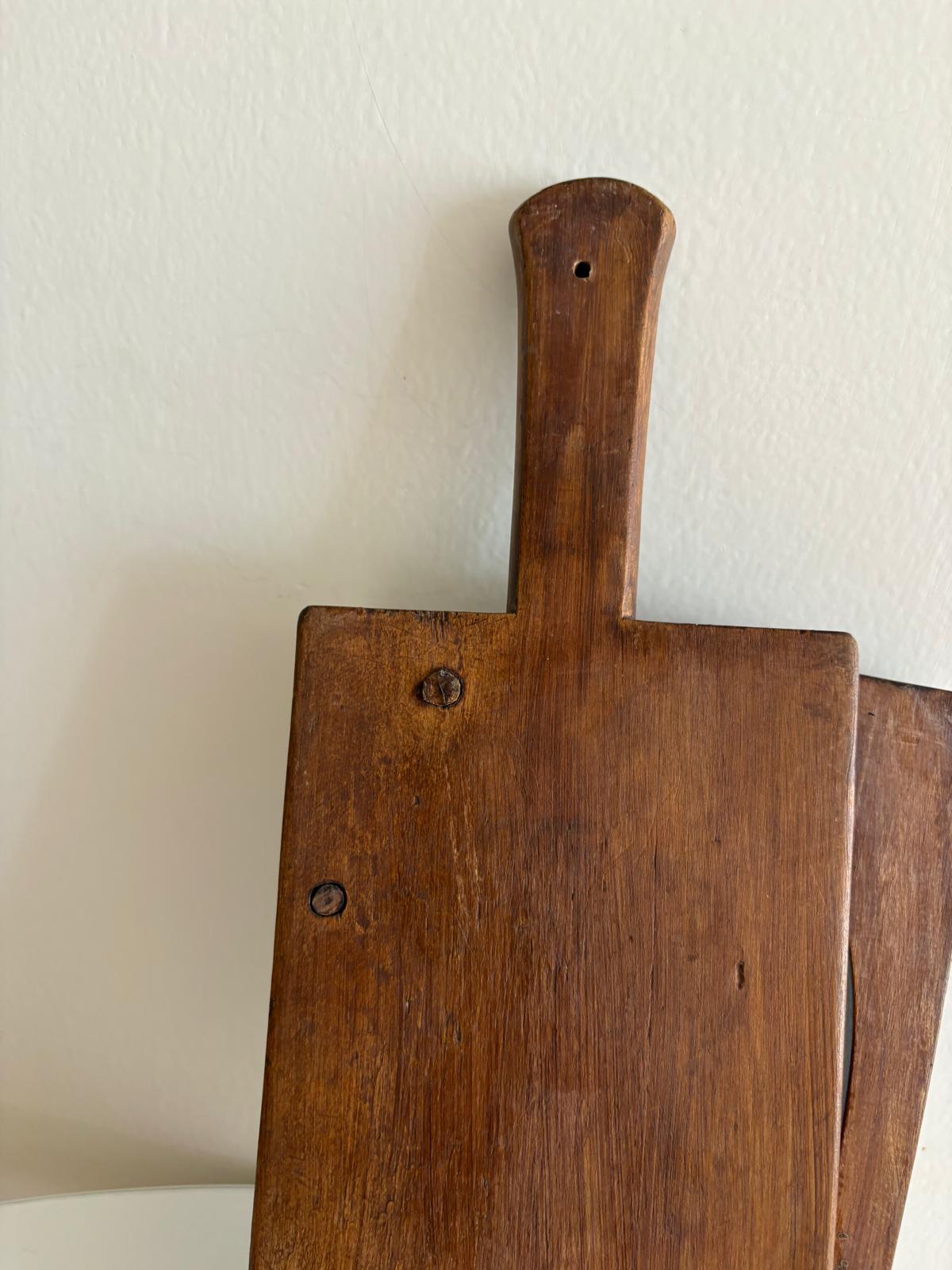 Antique French Butter Acorn & Oak Mold