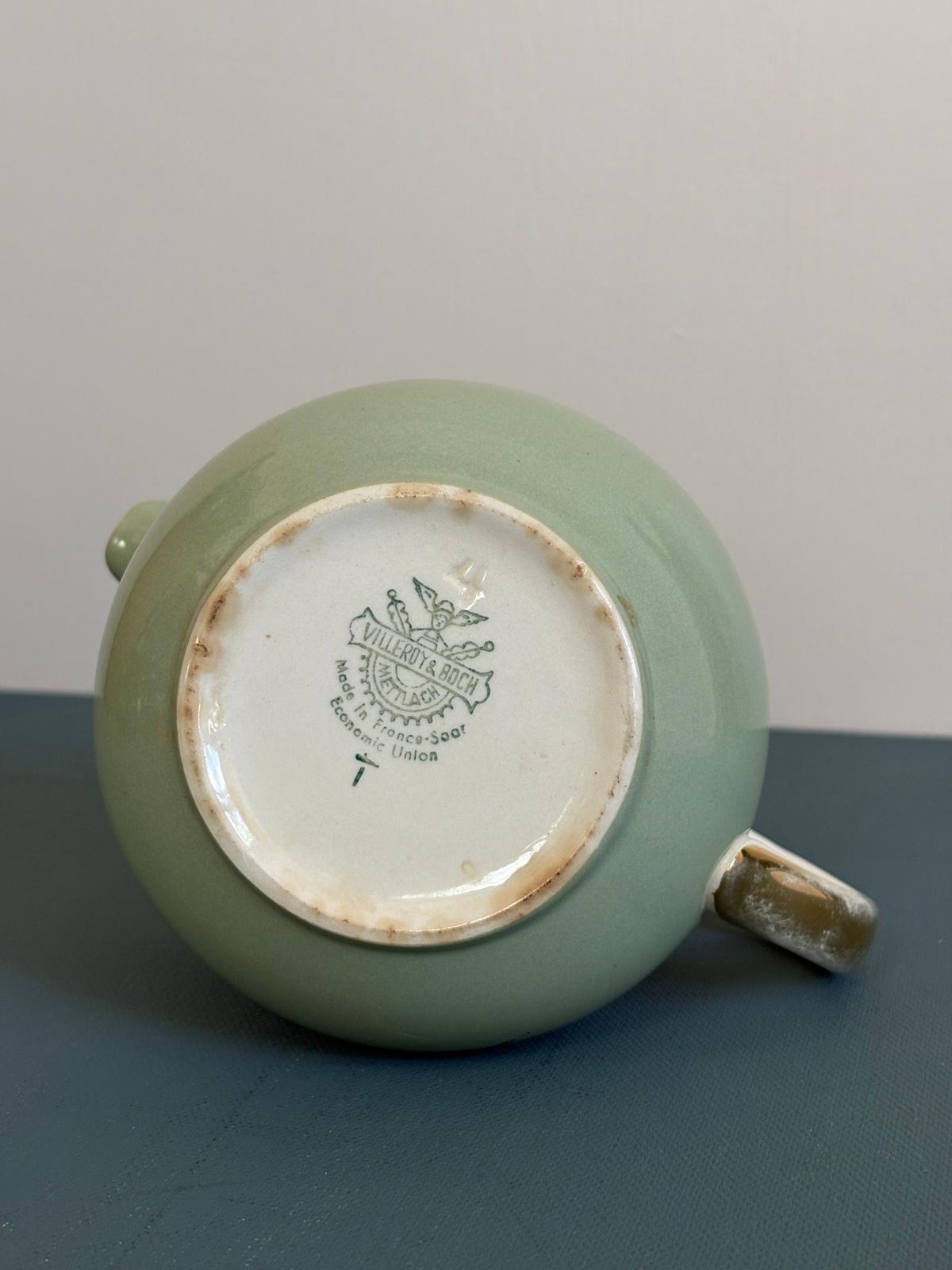 Vintage 1950s Villeroy & Boch  “Nous Deux” Milk Pitcher" - Collector & Curator
