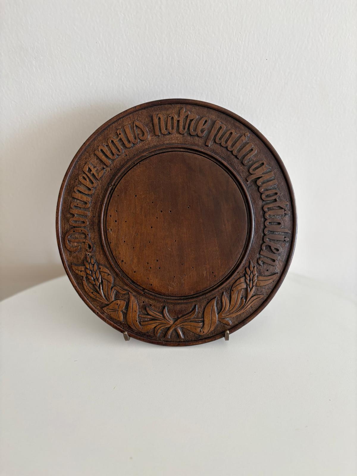 Decorative Game Board, Bread Board and Plate