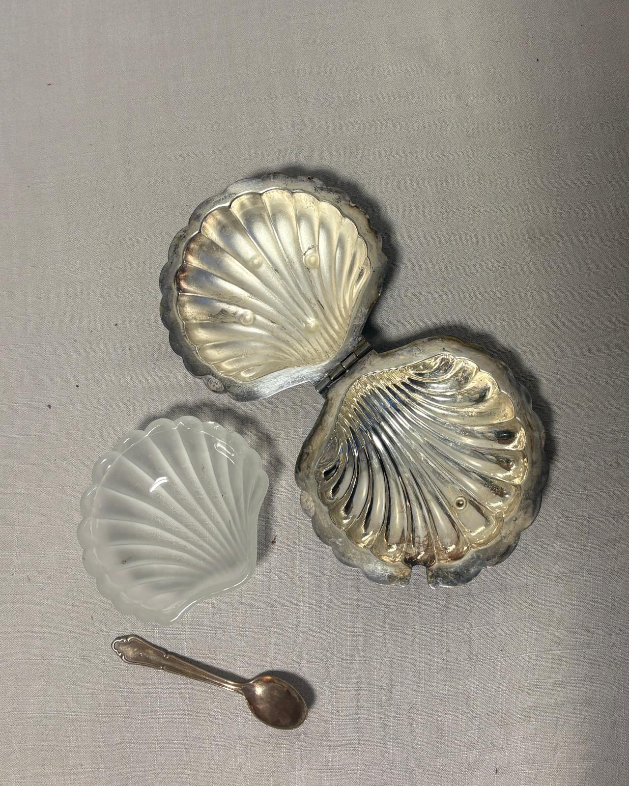 Antique Sarreguemines “Sylva” U&C Plate "A"  Pheasants, "B", Silver Shell Dish, Wicker Shell Basket, Aquarium, Choisy le Roi Majolica Strawberry Plate - Collector & Curator